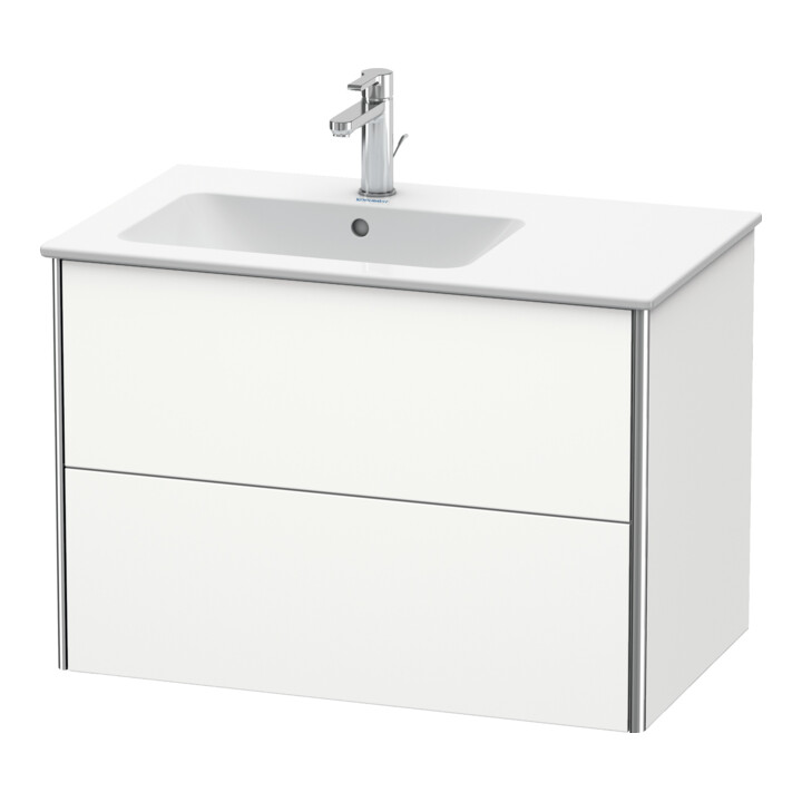 Duravit Waschtischunterschrank XSquare 81x47,8x56cm, 2 La, B l, wd, we s-matt
