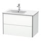 Duravit Waschtischunterschrank XSquare 81x47,8x56cm, 2 La, B li, wandhängend, we matt-1