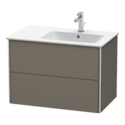 Duravit Waschtischunterschrank XSquare 81x47,8x56cm, 2 La, B r, wd, f Gr s-matt-4