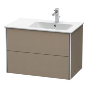 Duravit Waschtischunterschrank XSquare 81x47,8x56cm, 2 La, Beck. re, wandhängend, lei-2