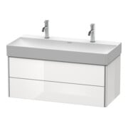Duravit Waschtischunterschrank XSquare 98,4x46cm, bas. m, 2 Schubk., wandhängend