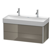 Duravit Waschtischunterschrank XSquare 98,4x46cm, f Gr hgl, 2 Schubk., wandhängend-2