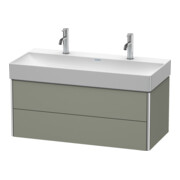 Duravit Waschtischunterschrank XSquare 98,4x46cm, st-g s-matt, 2 Schubk., wandhängend-2