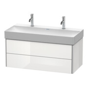 Duravit Waschtischunterschrank XSquare 98,4x46cm, we hgl, 2 Schubk., wandhängend-5