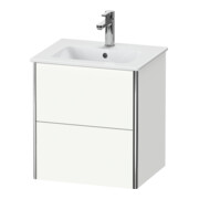 Duravit Waschtischunterschrank XSquare Compact 51x41,8x56cm, 2 La, wandhängend, we s-matt