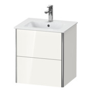 Duravit Waschtischunterschrank XSquare Compact 51x41,8x56cm, 2 Schubk., wandhängend, bas. m-5