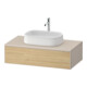 Duravit Waschtischunterschrank Zencha 100x55cm, 1 AZ, E nat/taupe m, k Einr-Sy-1