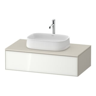 Duravit Waschtischunterschrank Zencha 100x55cm, 1 AZ, G w/taup m, k Einr-Sys