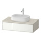 Duravit Waschtischunterschrank Zencha 100x55cm, 1 AZ, G w/taup m, k Einr-Sys-1