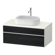 Duravit Waschtischunterschrank Zencha 100x55cm, 1 Lad, E sw/we m, k EinrSy-1