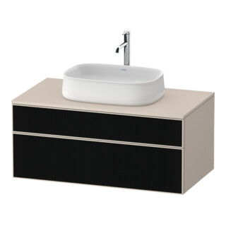 Duravit Waschtischunterschrank Zencha 100x55cm, 1 Lad, Gl s Lini/t m, k EinrSy