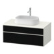 Duravit Waschtischunterschrank Zencha 100x55cm, 1 Lad, Gl s Lini/w m, k EinrSy-1