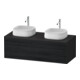 Duravit Waschtischunterschrank Zencha 130x55cm, B bs, E schw/gra m, k Einr-Sys-1