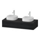 Duravit Waschtischunterschrank Zencha 130x55cm, B bs, E schw/gra m, k Einr-Sys-1