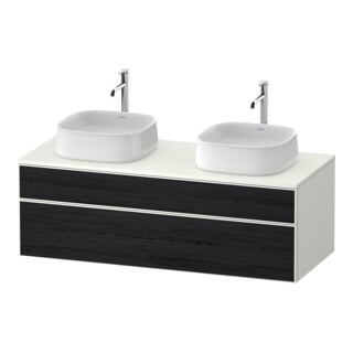 Duravit Waschtischunterschrank Zencha 130x55cm, B bs, E sw/we m, k Einr-Sys