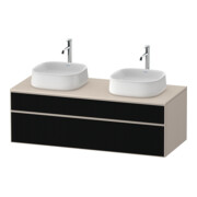 Duravit Waschtischunterschrank Zencha 130x55cm, B bs, G s Lini/t m, k Einr-Sys