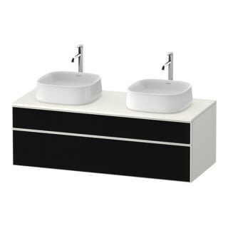 Duravit Waschtischunterschrank Zencha 130x55cm, B bs, G s Lini/w m, k Einr-Sys