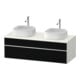 Duravit Waschtischunterschrank Zencha 130x55cm, B bs, G s Lini/w m, k Einr-Sys-1