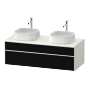 Duravit Waschtischunterschrank Zencha 130x55cm, B bs, G s Lini/w m, k Einr-Sys