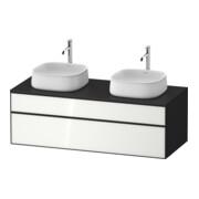 Duravit Waschtischunterschrank Zencha 130x55cm, B bs, G w/grap m, k Einr-Sys