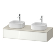 Duravit Waschtischunterschrank Zencha 130x55cm, B bs, G w/taup m, k Einr-Sys