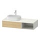 Duravit Waschtischunterschrank Zencha 130x55cm, B L, E na/we m, k Einr-Sys-1