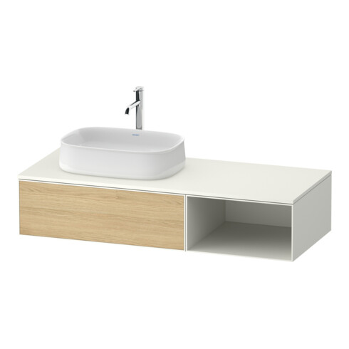Duravit Waschtischunterschrank Zencha 130x55cm, B L, E na/we m, k Einr-Sys