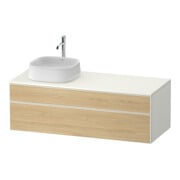 Duravit Waschtischunterschrank Zencha 130x55cm, B L, E na/we m, k Einr-Sys