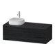 Duravit Waschtischunterschrank Zencha 130x55cm, B L, E schw/gra m, k Einr-Sys-1