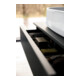 Duravit Waschtischunterschrank Zencha 130x55cm, B L, G s Lin/gr m, k Einr-Sys