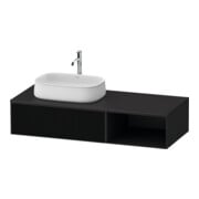 Duravit Waschtischunterschrank Zencha 130x55cm, B L, G s Lin/gr m, k Einr-Sys
