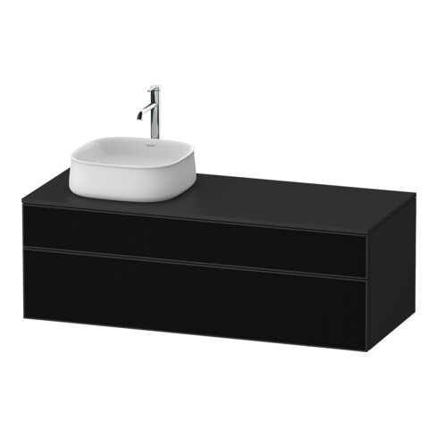 Duravit Waschtischunterschrank Zencha 130x55cm, B L, G s Lin/gr m, k Einr-Sys