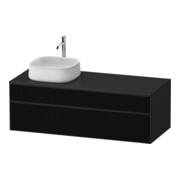 Duravit Waschtischunterschrank Zencha 130x55cm, B L, G s Lin/gr m, k Einr-Sys