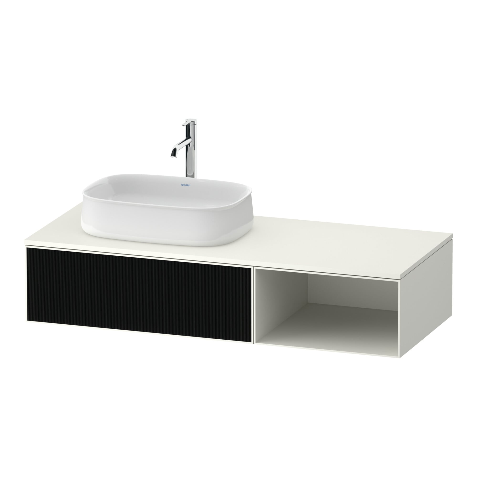Duravit Waschtischunterschrank Zencha 130x55cm, B L, G s Lini/w m, k Einr-Sys