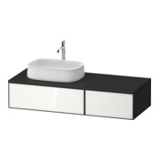 Duravit Waschtischunterschrank Zencha 130x55cm, B L, G w/grap m, k Einr-Sys