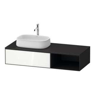 Duravit Waschtischunterschrank Zencha 130x55cm, B L, G w/grap m, k Einr-Sys