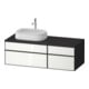Duravit Waschtischunterschrank Zencha 130x55cm, B L, G w/grap m, k Einr-Sys-1