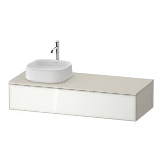 Duravit Waschtischunterschrank Zencha 130x55cm, B L, G w/taup m, k Einr-Sys