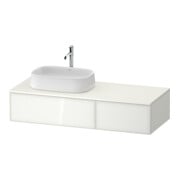 Duravit Waschtischunterschrank Zencha 130x55cm, B L, G w/w m, k Einr-Sys