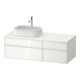 Duravit Waschtischunterschrank Zencha 130x55cm, B L, G w/w m, k Einr-Sys-1
