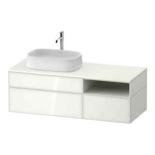 Duravit Waschtischunterschrank Zencha 130x55cm, B L, G w/w m, k Einr-Sys