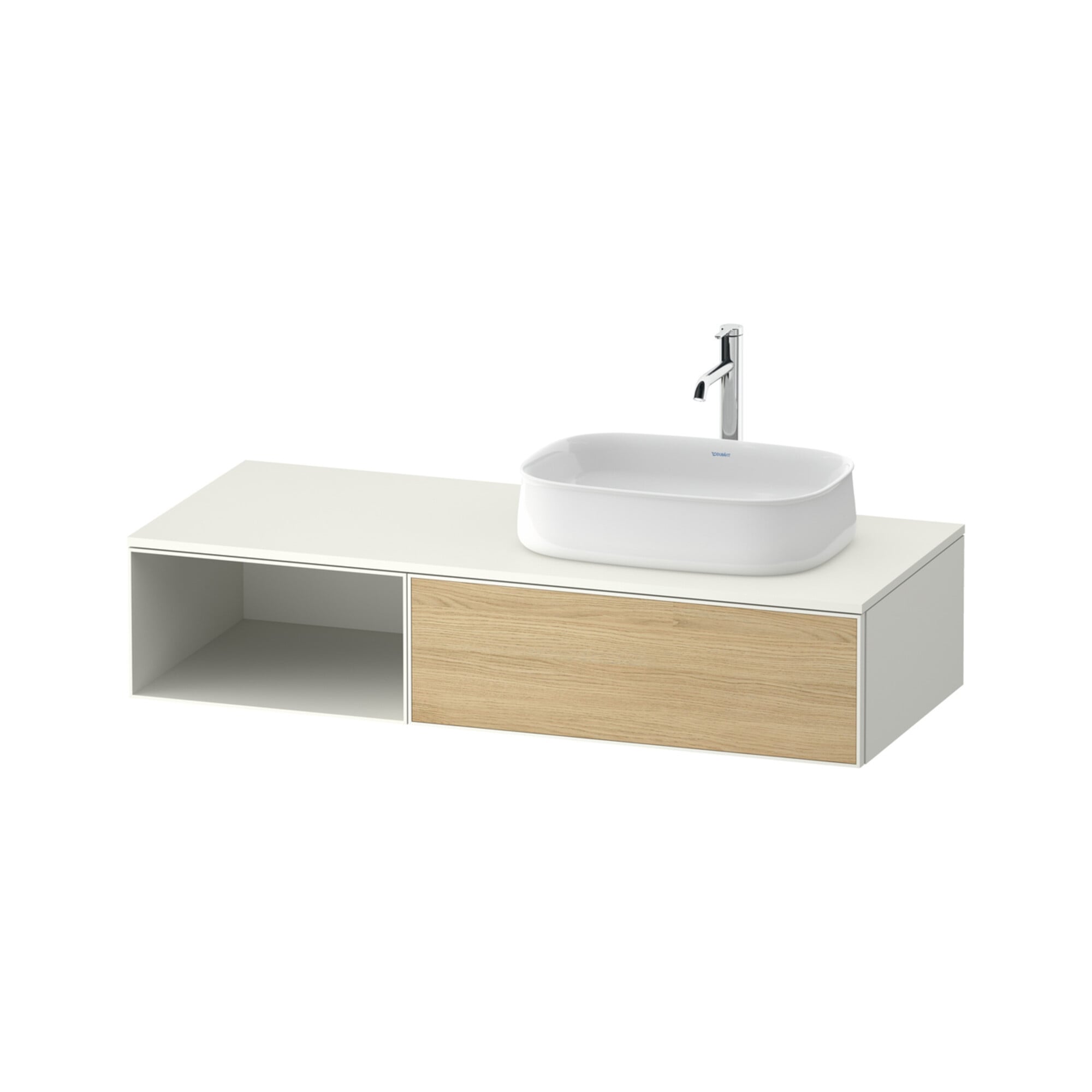 Duravit Waschtischunterschrank Zencha 130x55cm, B R, E na/we m, k Einr-Sys