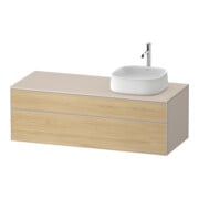 Duravit Waschtischunterschrank Zencha 130x55cm, B R, E nat/tau m, k Einr-Sys