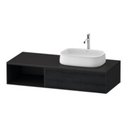 Duravit Waschtischunterschrank Zencha 130x55cm, B R, E schw/gra m, k Einr-Sys