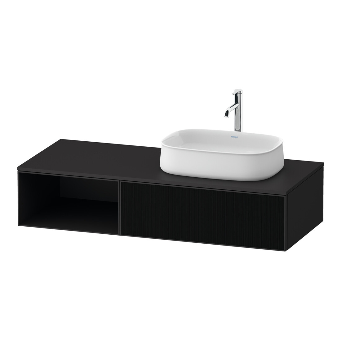 Duravit Waschtischunterschrank Zencha 130x55cm, B R, G s Lin/gr m, k Einr-Sys