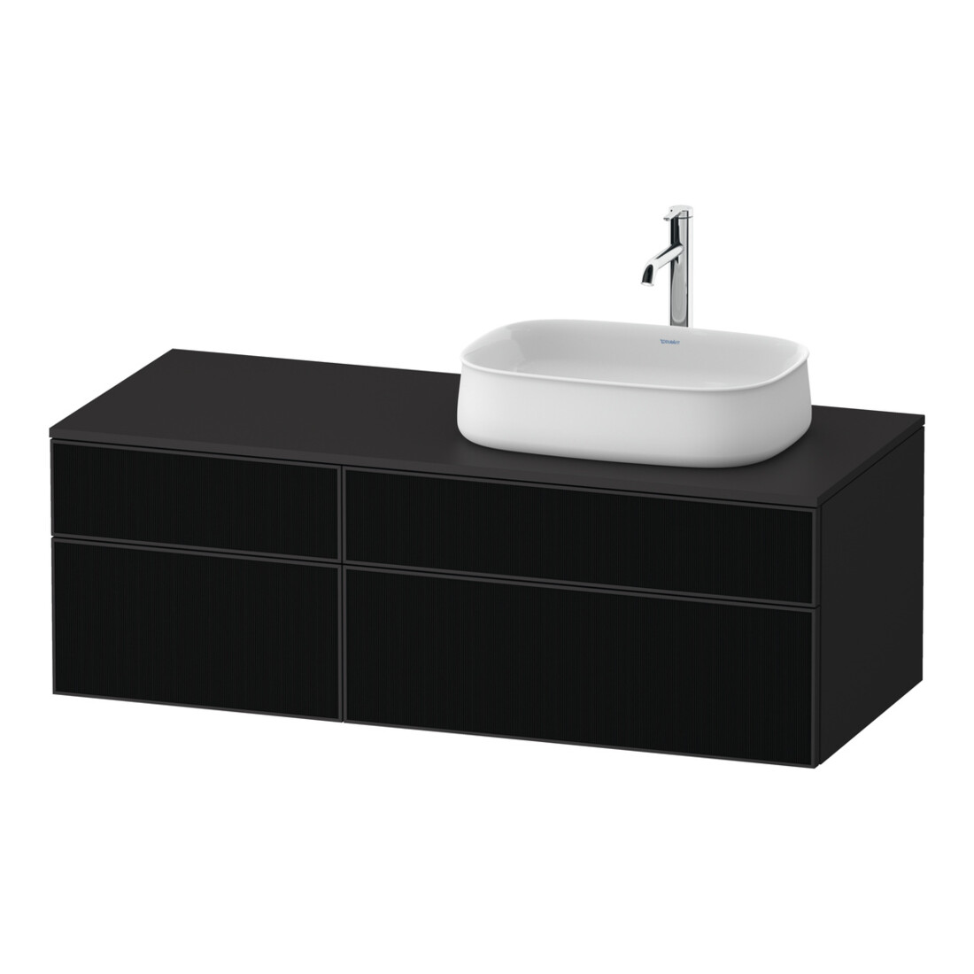 Duravit Waschtischunterschrank Zencha 130x55cm, B R, G s Lin/gr m, k Einr-Sys