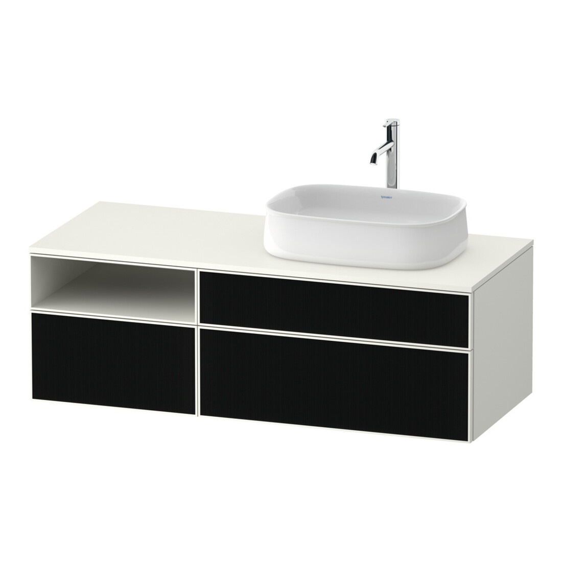 Duravit Waschtischunterschrank Zencha 130x55cm, B R, G s Lini/w m, k Einr-Sys