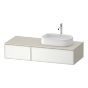 Duravit Waschtischunterschrank Zencha 130x55cm, B R, G w/taup m, k Einr-Sys