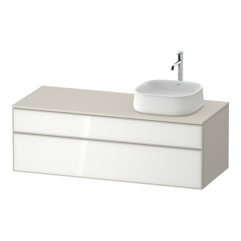Duravit Waschtischunterschrank Zencha 130x55cm, B R, G w/taup m, k Einr-Sys