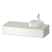 Duravit Waschtischunterschrank Zencha 130x55cm, B R, G w/taup m, k Einr-Sys